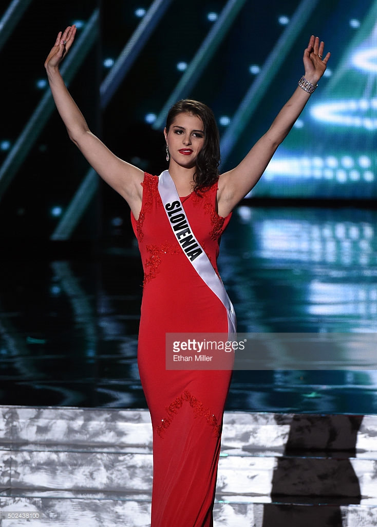 the 2015 Miss Universe Pageant at The Axis at Planet Hollywood Resort & Casino on December 20, 2015 in Las Vegas, Nevada.